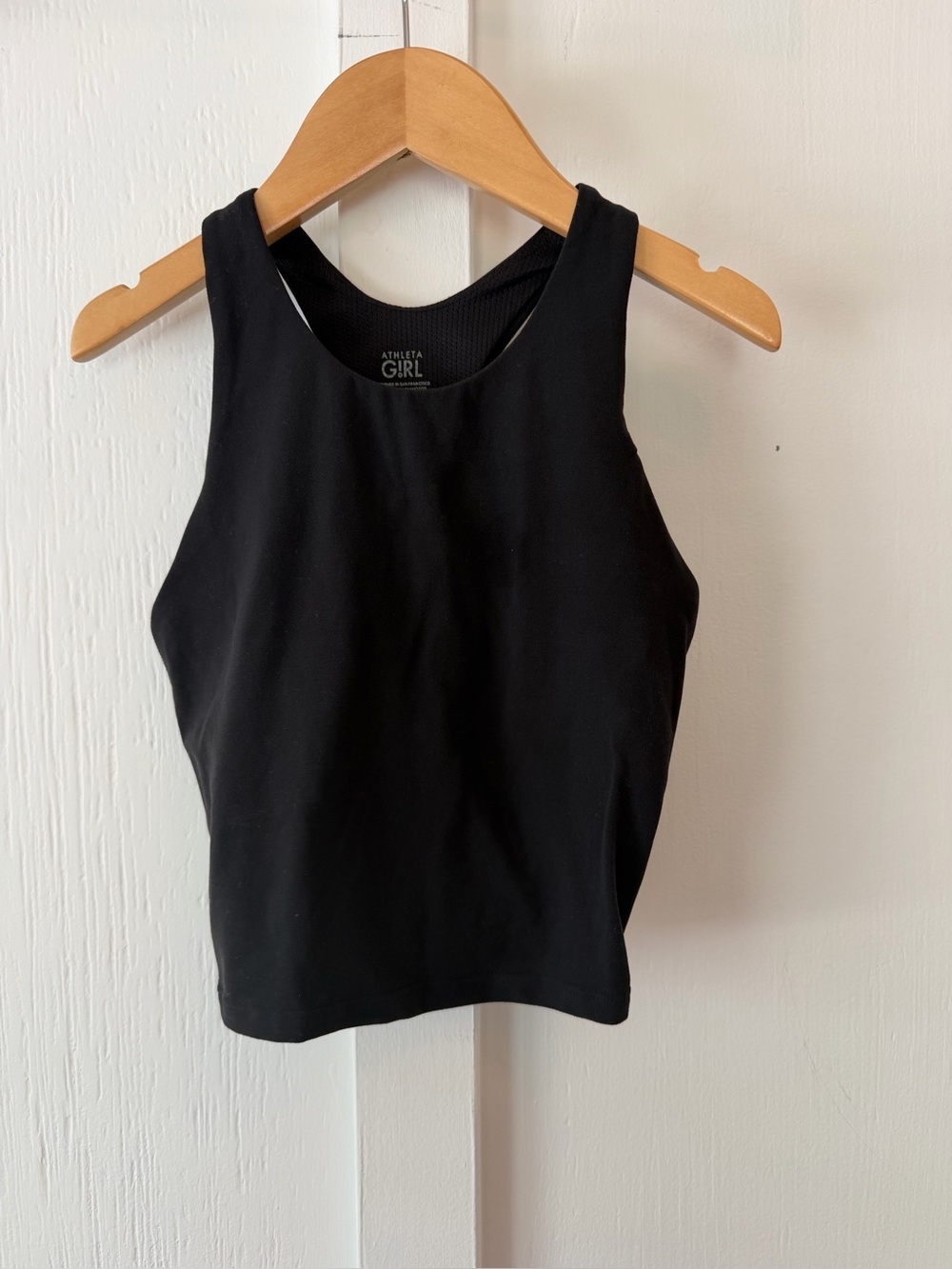 Athleta Girl Long Distance Bra in Black.  Size: M/8-10.